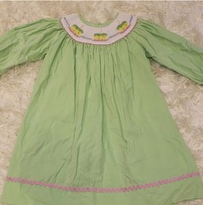 Smocked birthday dresss